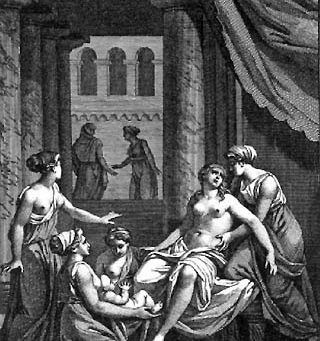birth of heracles - Doula galanthis