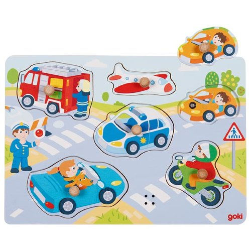 Puzzle mit Vekehrsgeräuschen