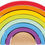 Miniaturbild: Holzbausteine Großer Regenbogen, Motorikbogen