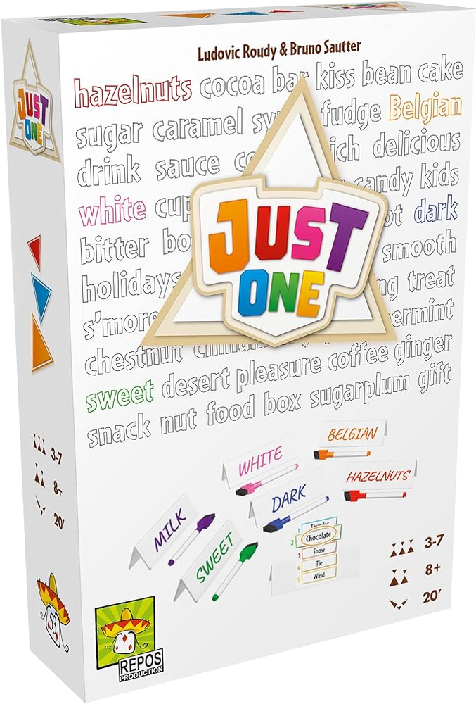 Just one party board game