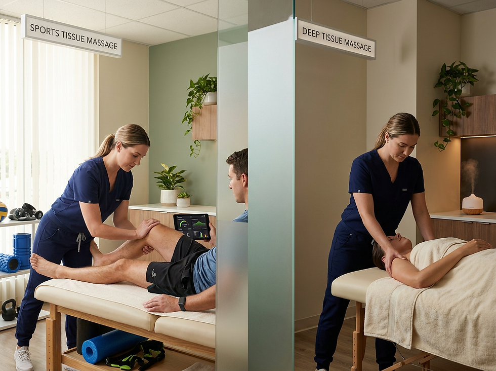 Sports Massage vs Deep Tissue Massage: Which One Is Right for You?