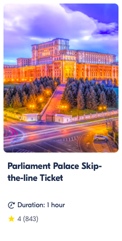 GYG Bucharest Parliament