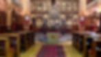 Interior view of the Greek Catholic Co-Cathedral in Zagreb.
