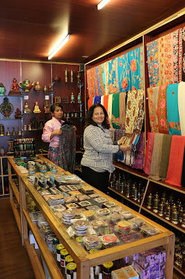 A range of textiles to choose from