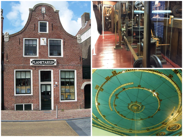 Check out the historic Eise Eisinga Planetarium in Franeker! It's got this amazing mechanical system and a celestial ceiling model. Plus, it's the oldest planetarium in the world that's still running, all inside a classic Dutch building.