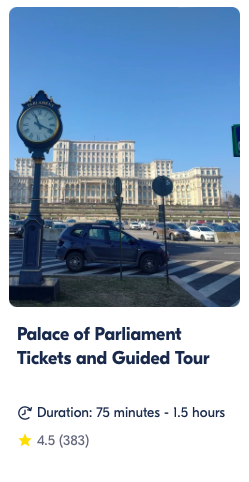 GYG Parliament Bucharest