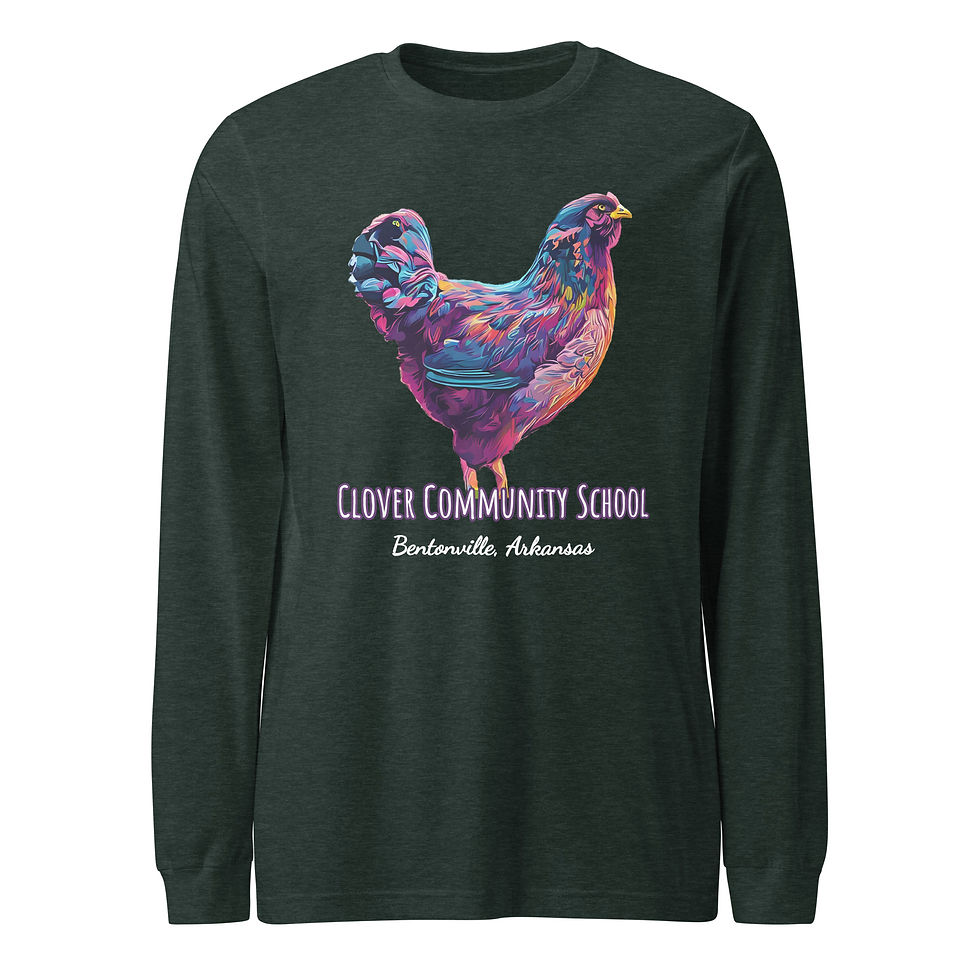 Thumbnail: Adult Long Sleeve Tee - Eggatha