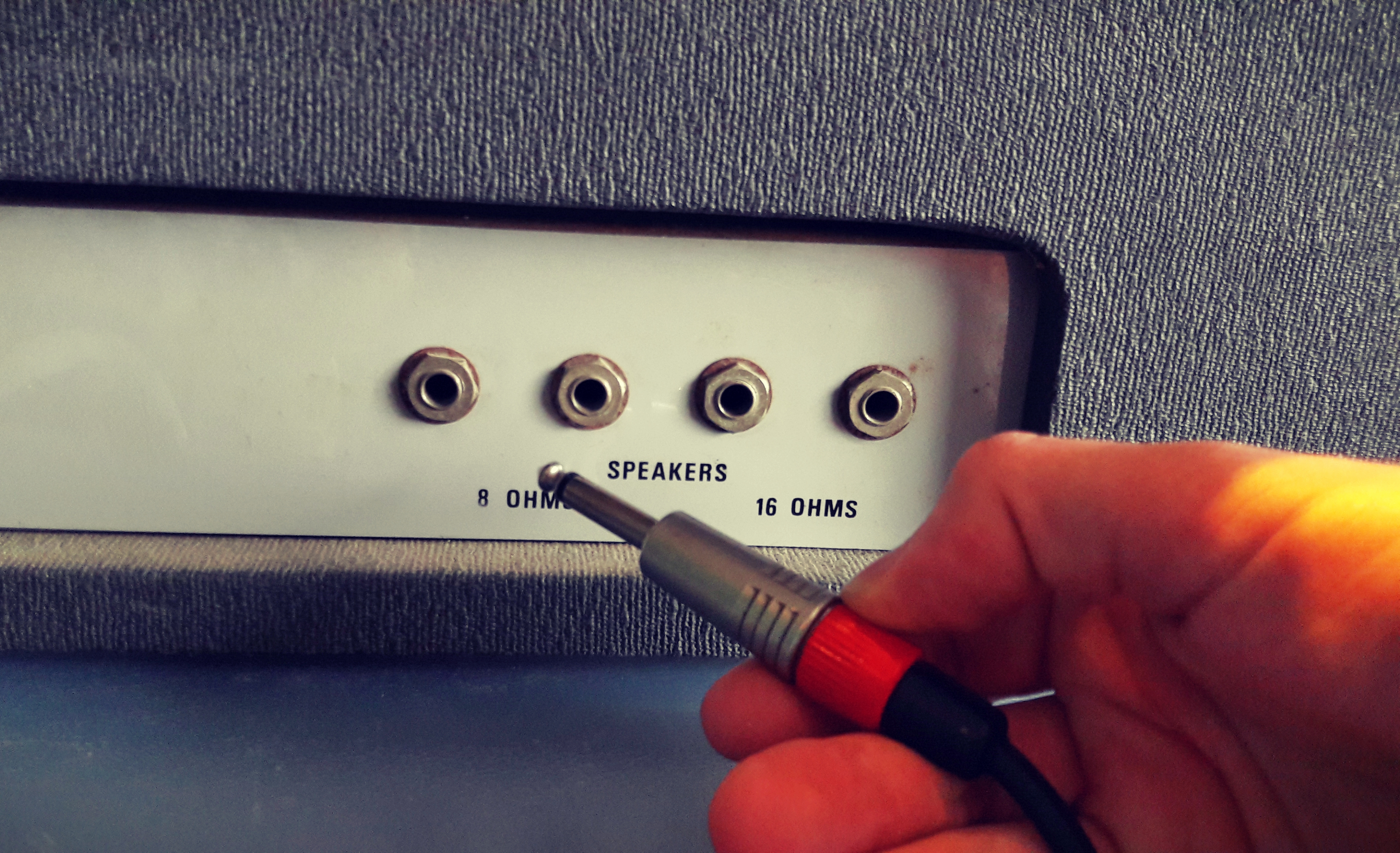 guitar amp speaker impedance