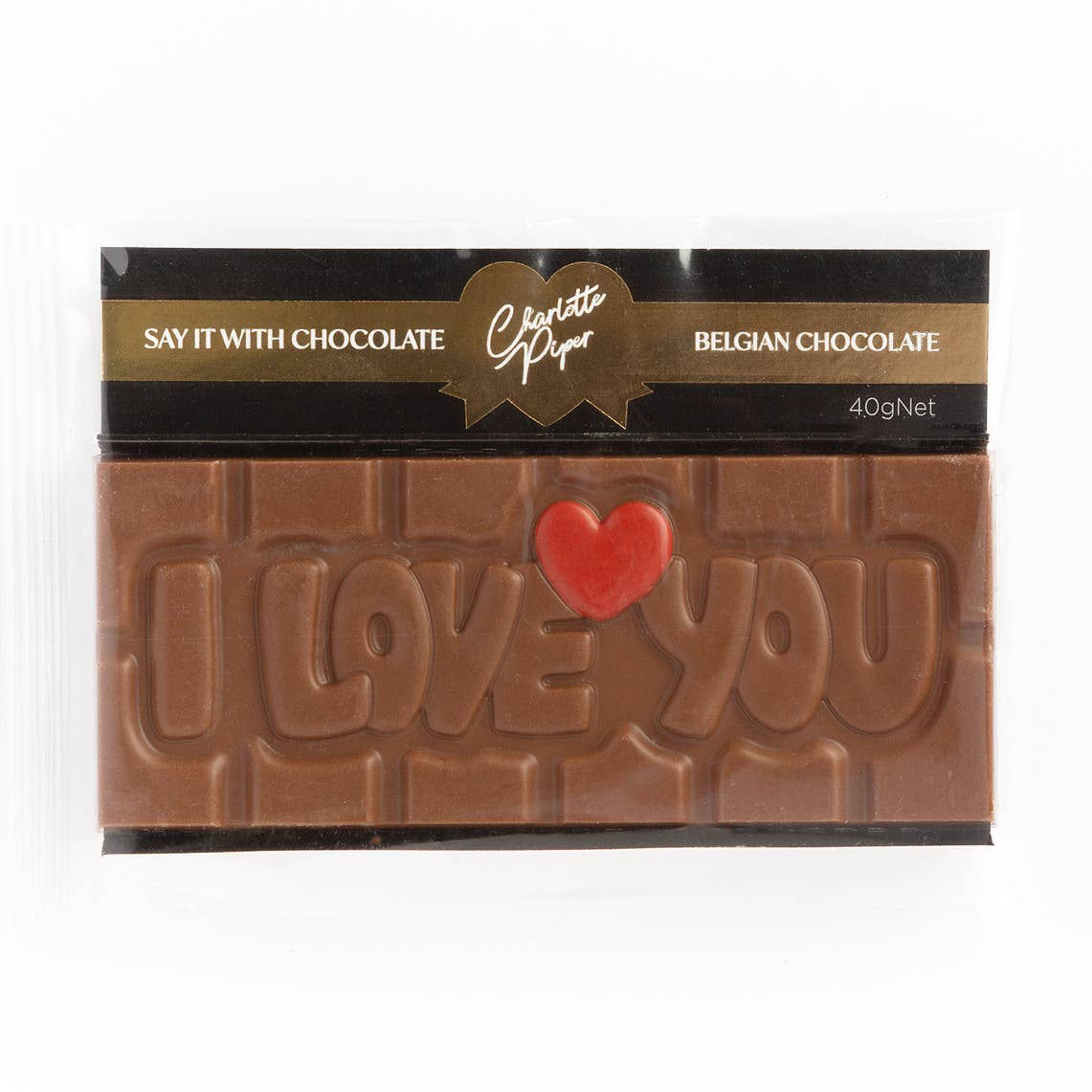 Milk Chocolate I Love You Bar 40g