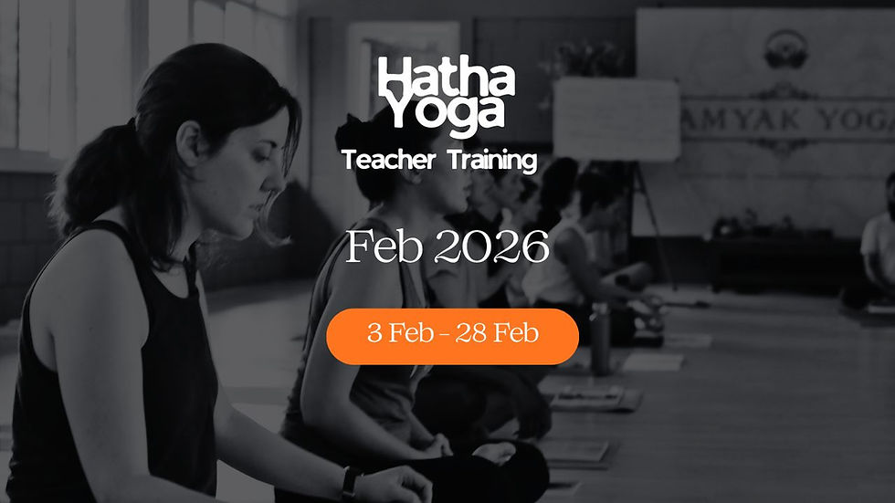 Hatha Yoga Teacher Training - Feb 2026