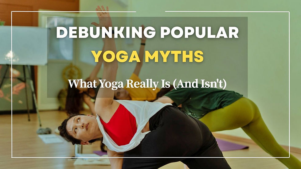Yoga Myths