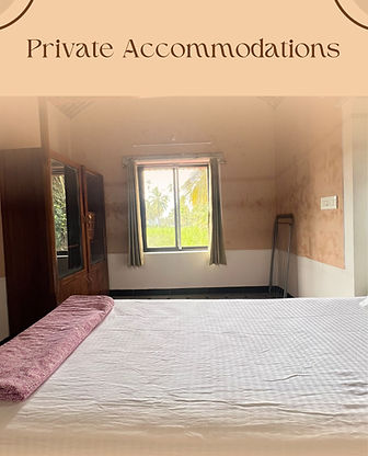 Private Accommodations in YTTC