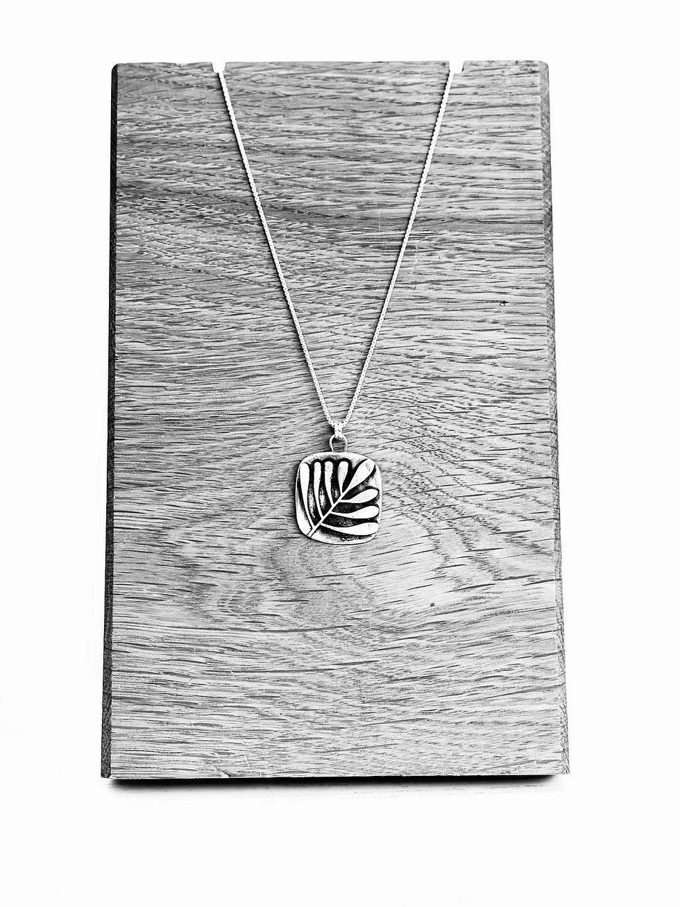 Thumbnail: 'Coral' - handmade Silver necklace