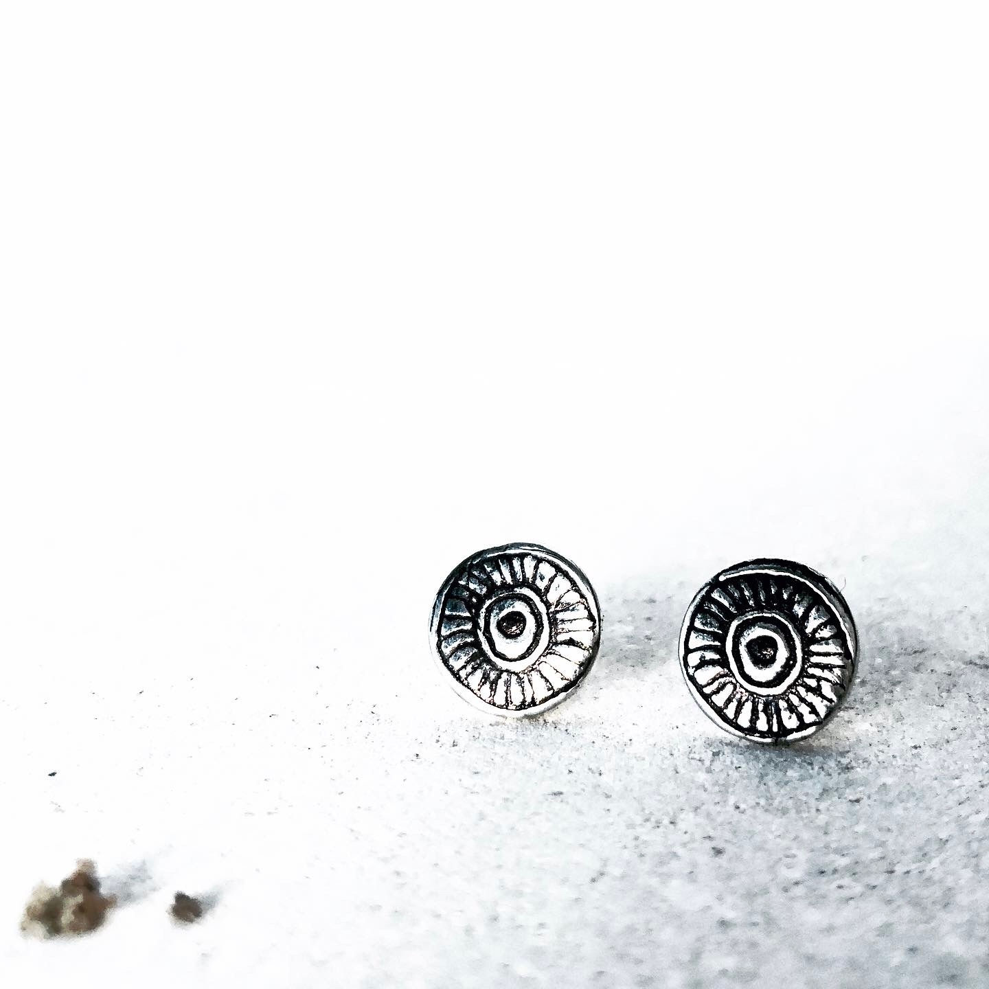 'Tonatiuh' - Aztec inspired sunshine studs