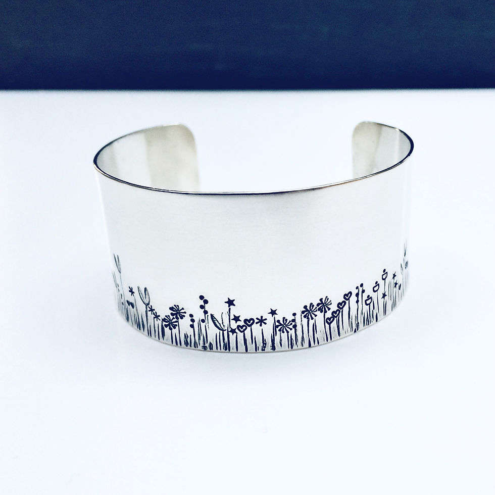 Thumbnail: 'Magic Garden' - statement cuff