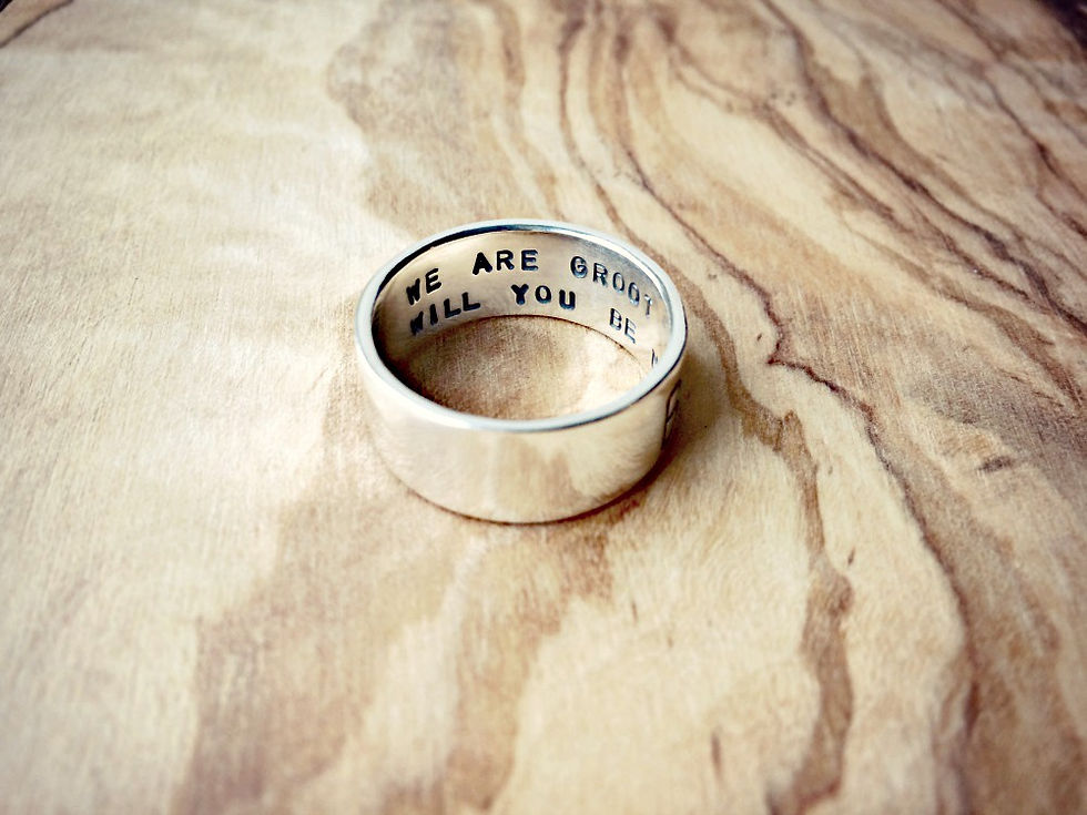 Thumbnail: MIGHTY - super duper Sterling Silver statement ring