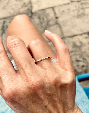 Stacker Ring - Hammered