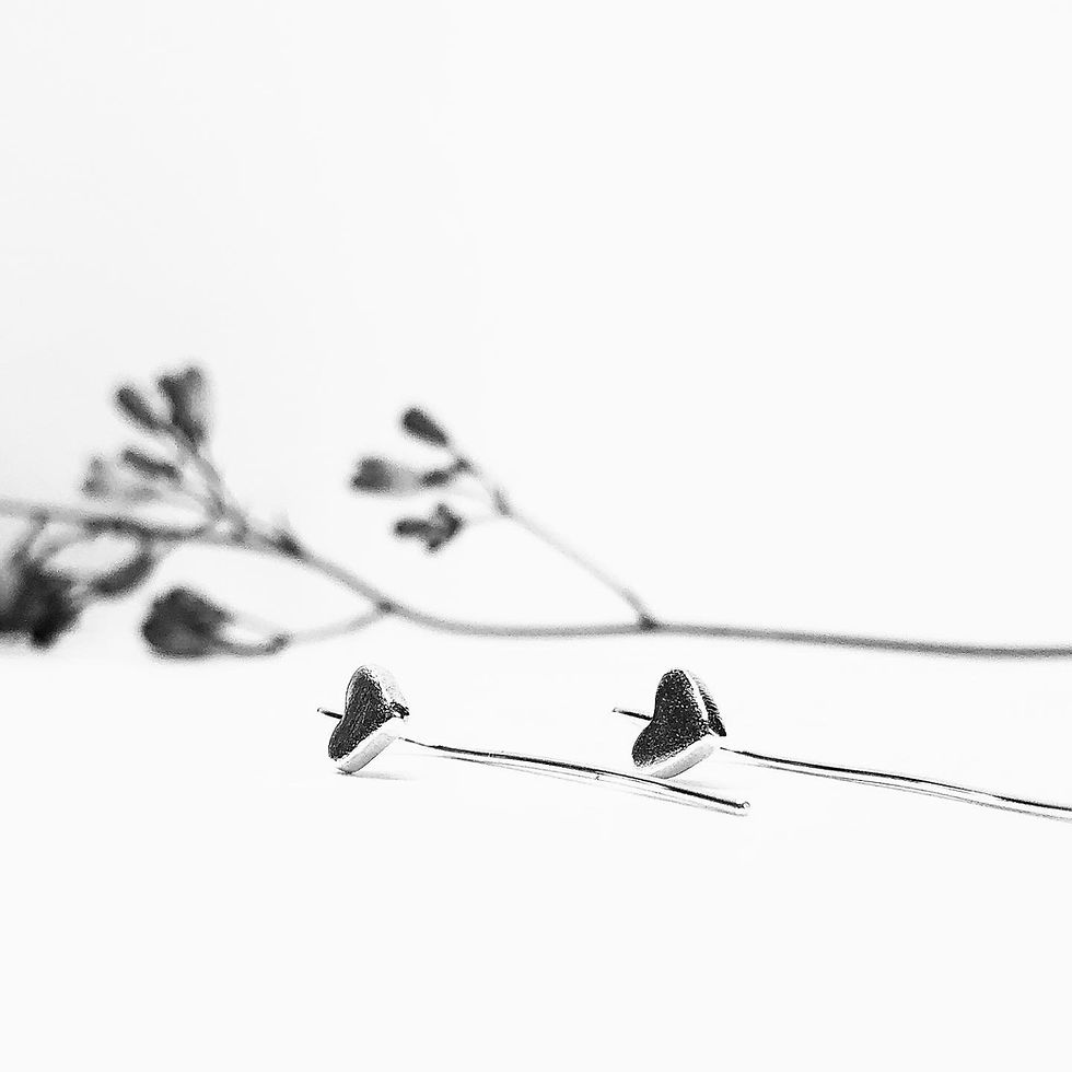 Thumbnail: silver heart hooks