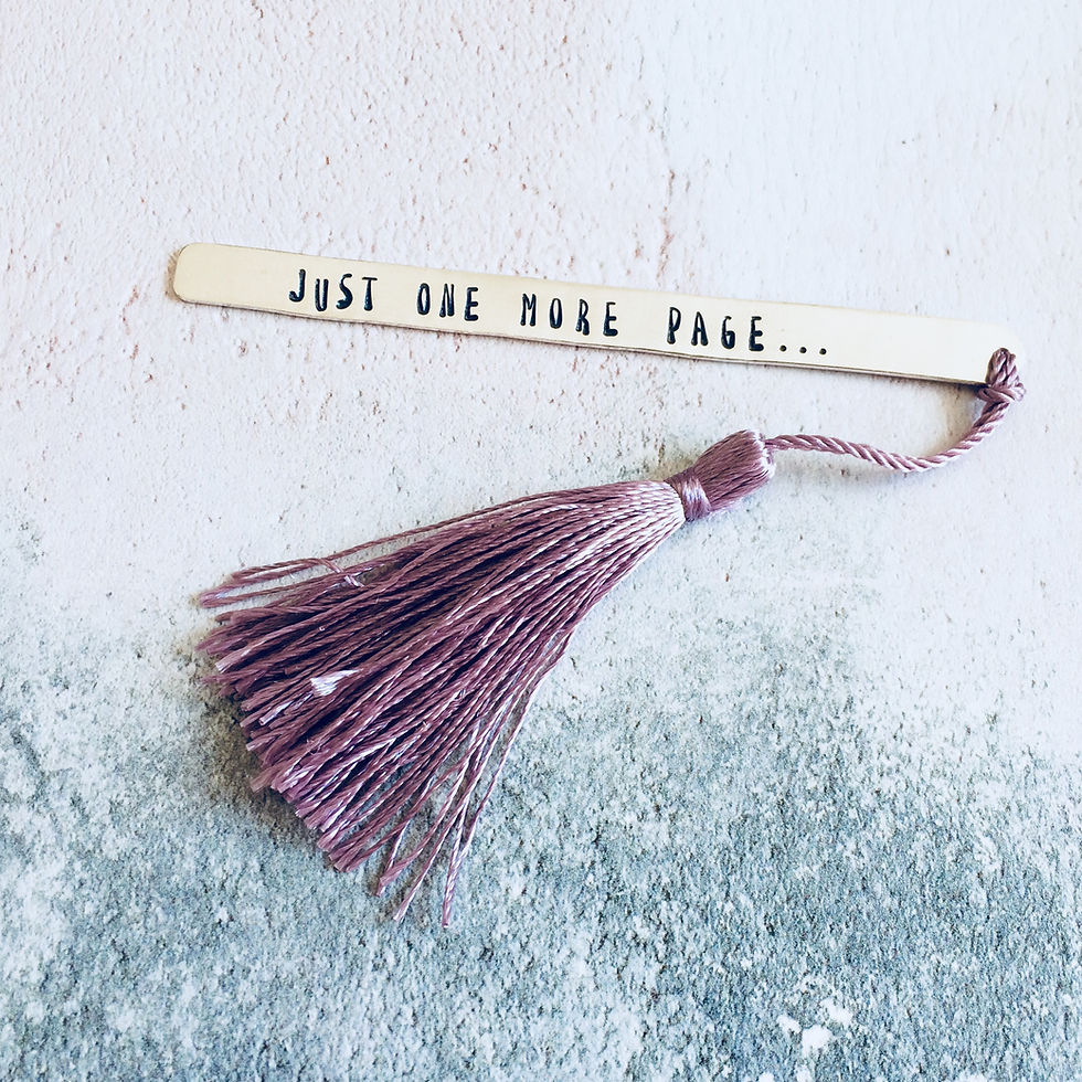 Thumbnail: Personalised Silver bookmark