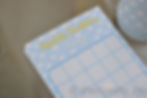 Clouds Birthday Bingo