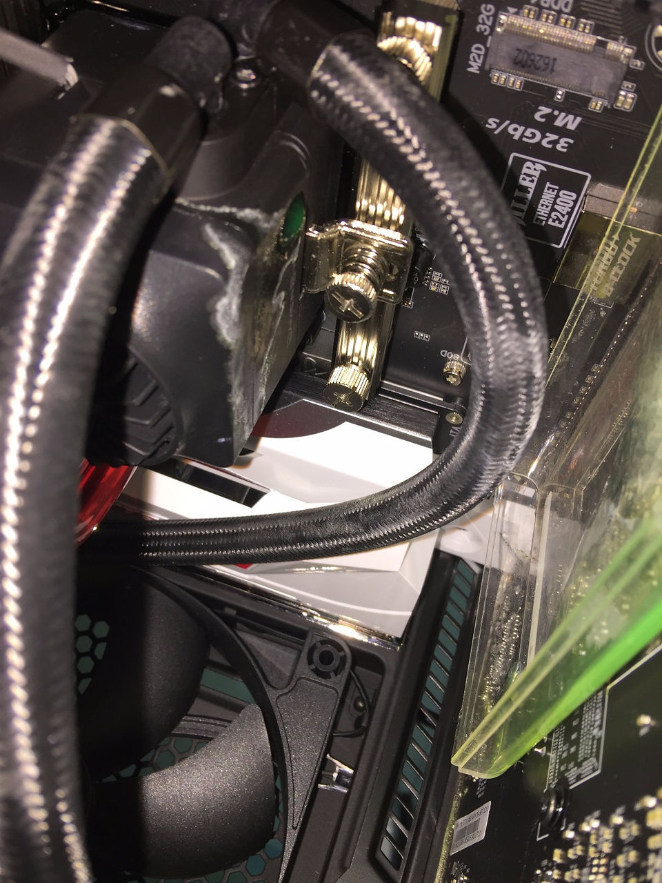 Leak after 24 hours