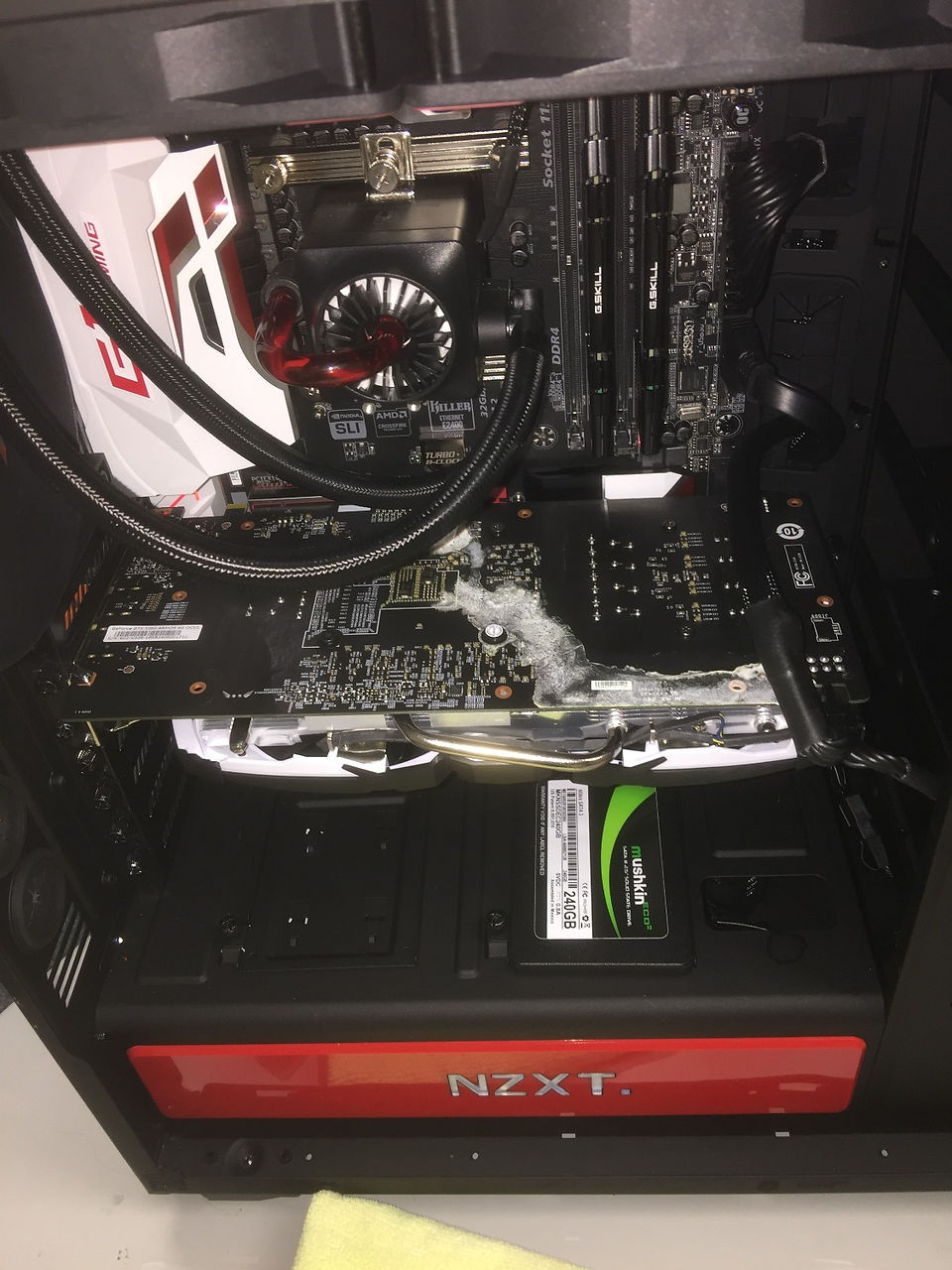 Full View of leak 3