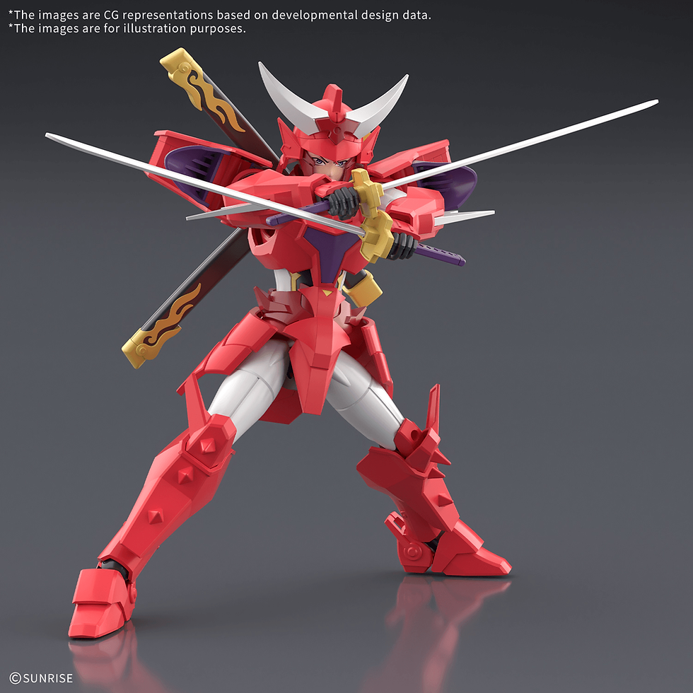 Thumbnail: 30MF Yoroi-Shinden Samurai Troopers(Ronin Warriors) Gai of the Heat