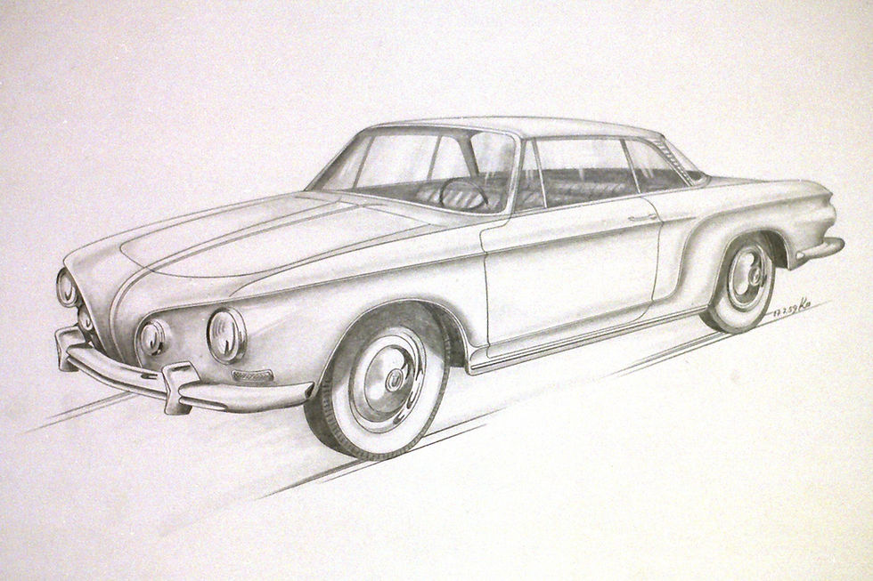 17 July 1959 Karmann sketch