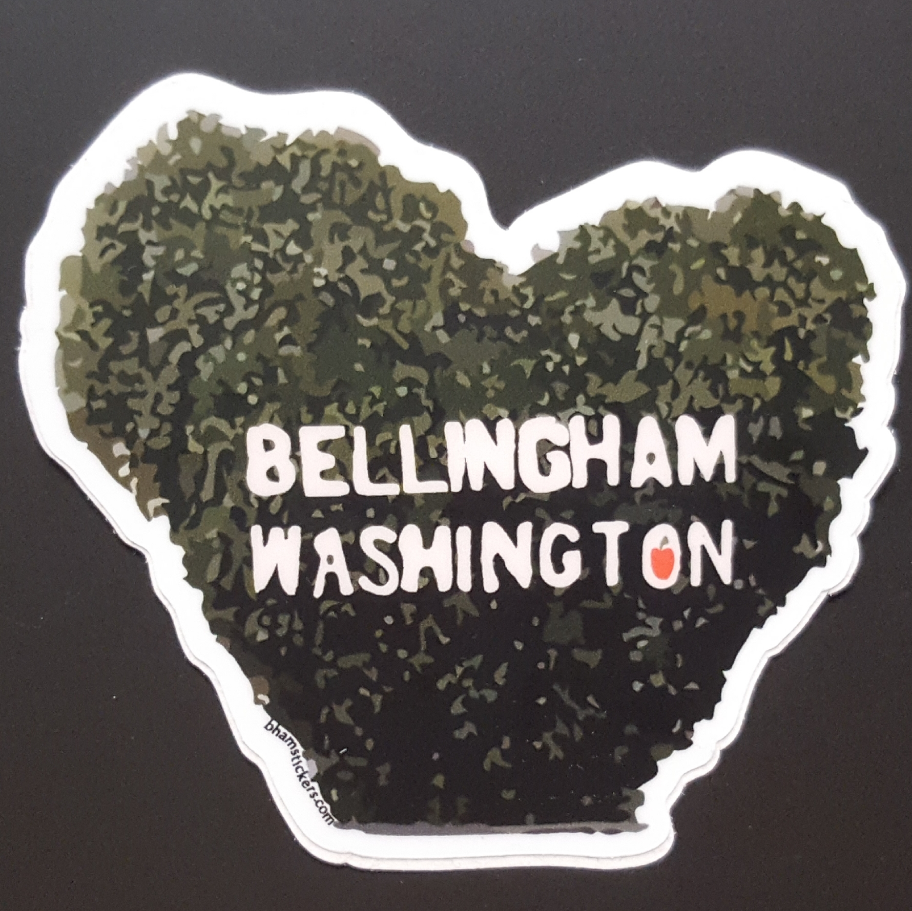 Evan Dahl Ivy Heart Sticker