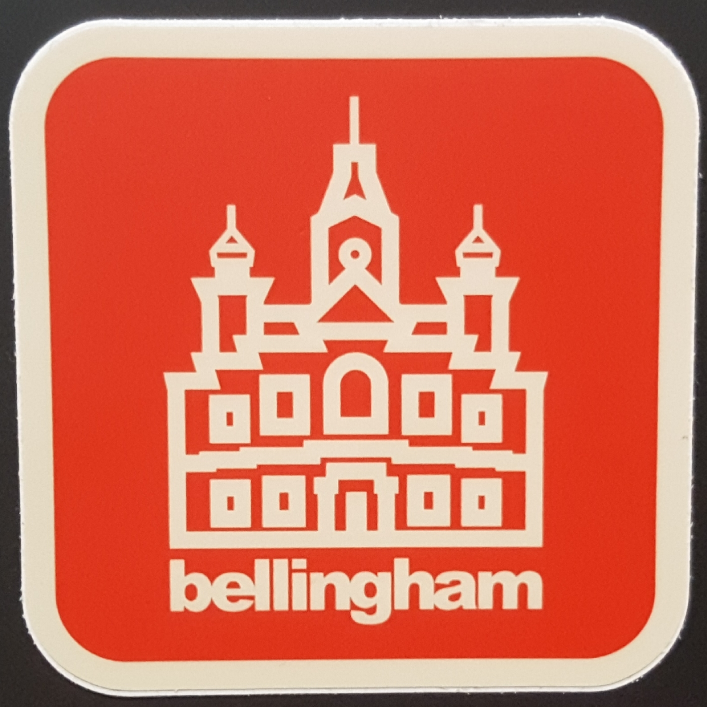 Evan Dahl City Hall Icon Sticker