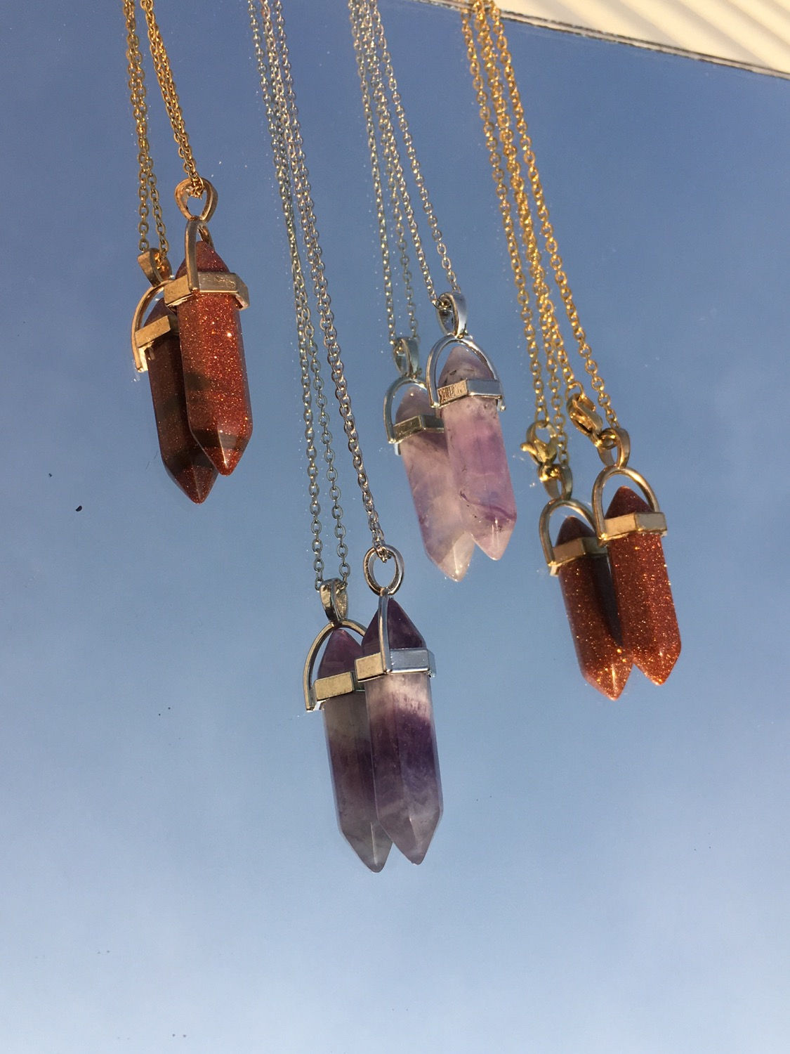 Collar Pendulo Cuarzo