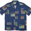 Thumbnail: Postcards Blue Rayon Hawaiian Shirt