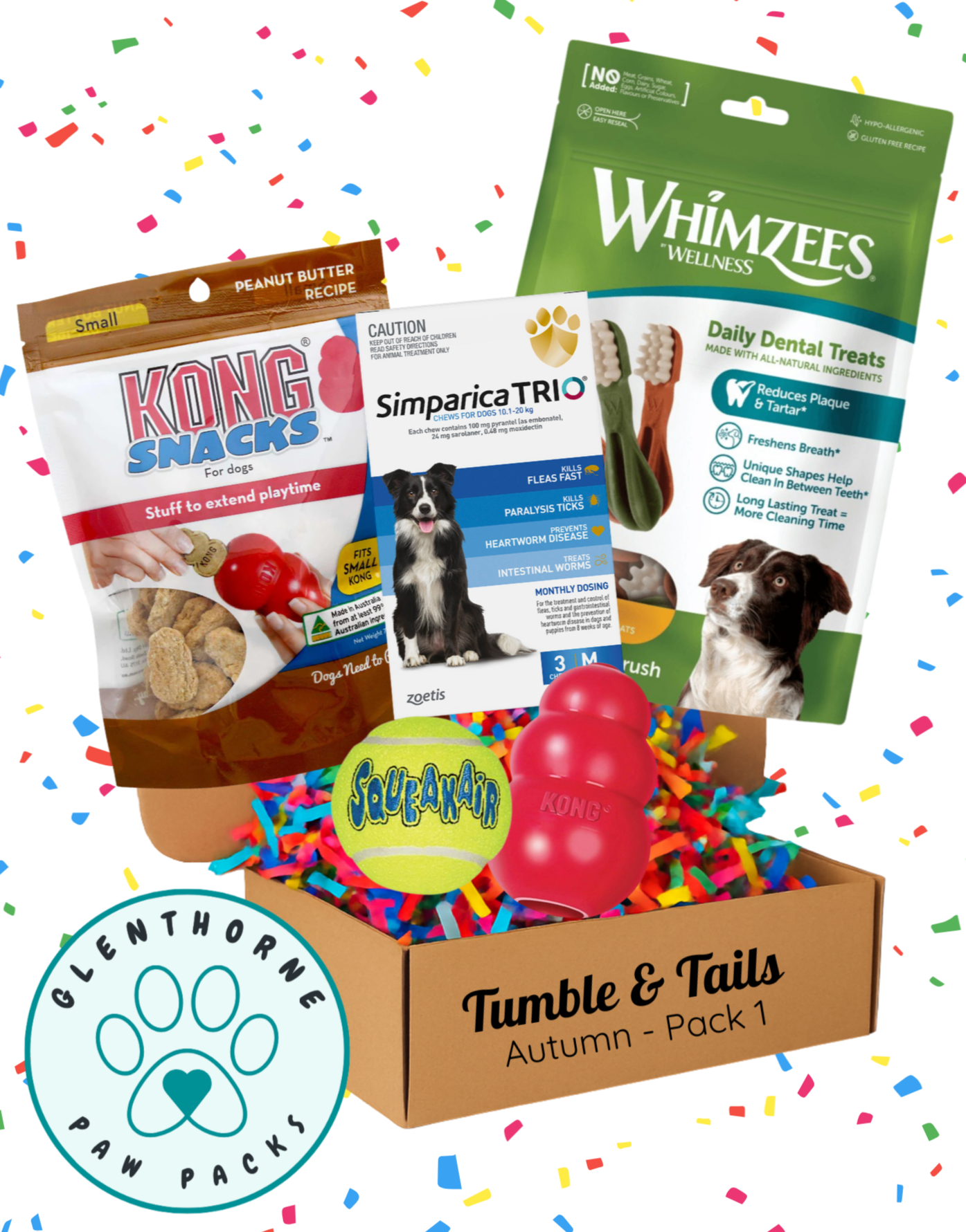 Tumble & Tails Pack 1 | Medium 10.1-20kg