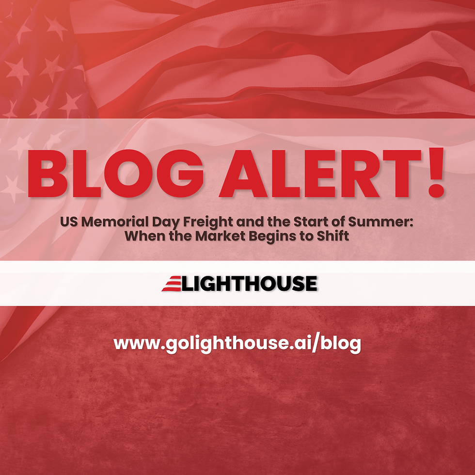 memorial day freight
