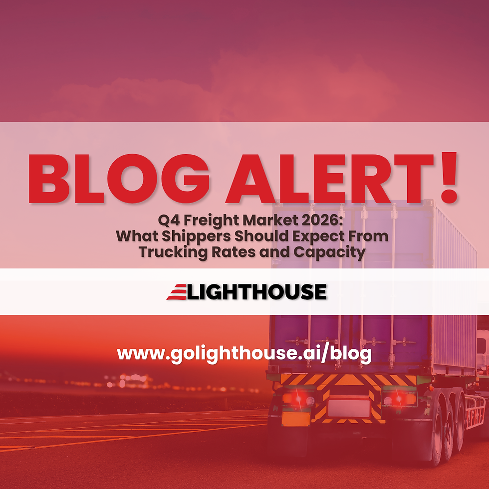 Q4 Freight Market 2026: What Shippers Should Expect From Trucking Rates and Capacity