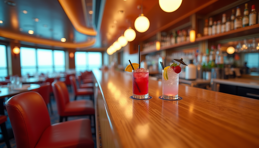 Virgin Bar Tab compared to beverage package