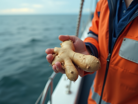 Ginger Root for Sea Sickness