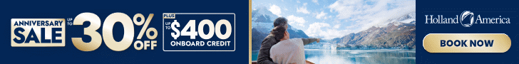 Holland America Promotional Banner