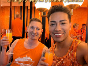 Orange Party on Holland America