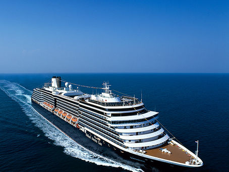 Holland America Oosterdam Cruise Ship Sailing Mediterranean