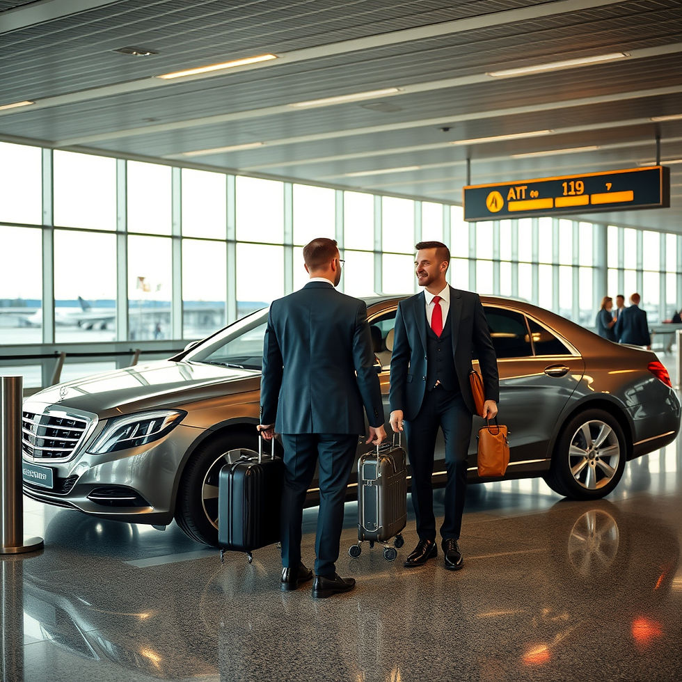 Scenic Cruises Hired Chauffeur to Meet You at the Airport