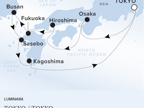 Ritz Carlton Yacht Tokyo Itinerary