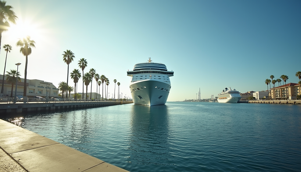 San pedro yacht docking near homes