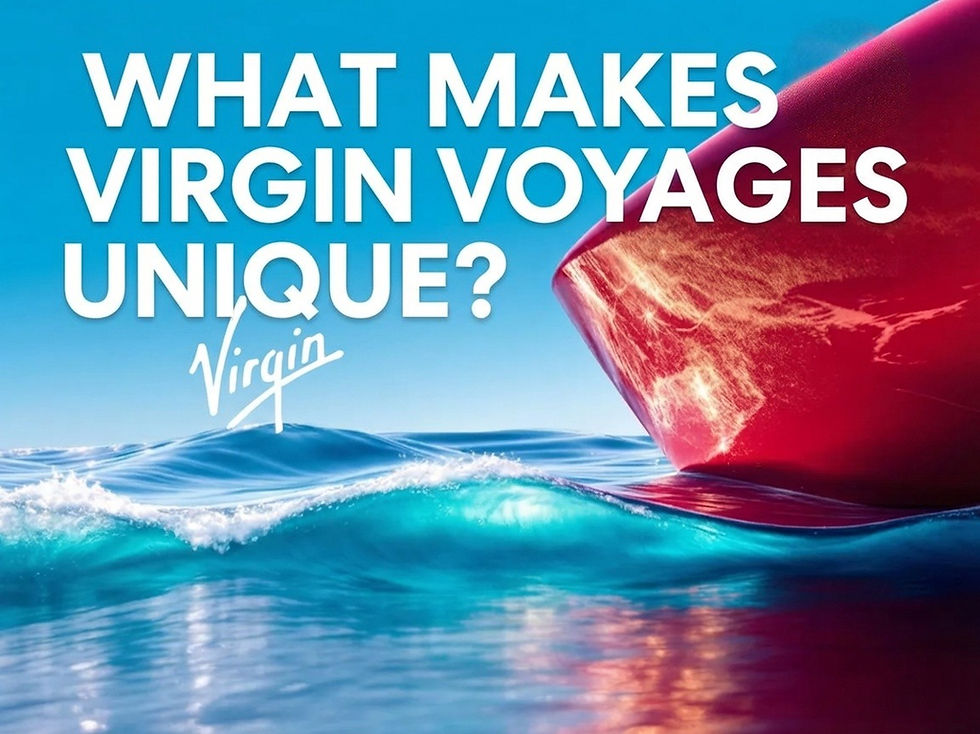 Virgin voyages unique