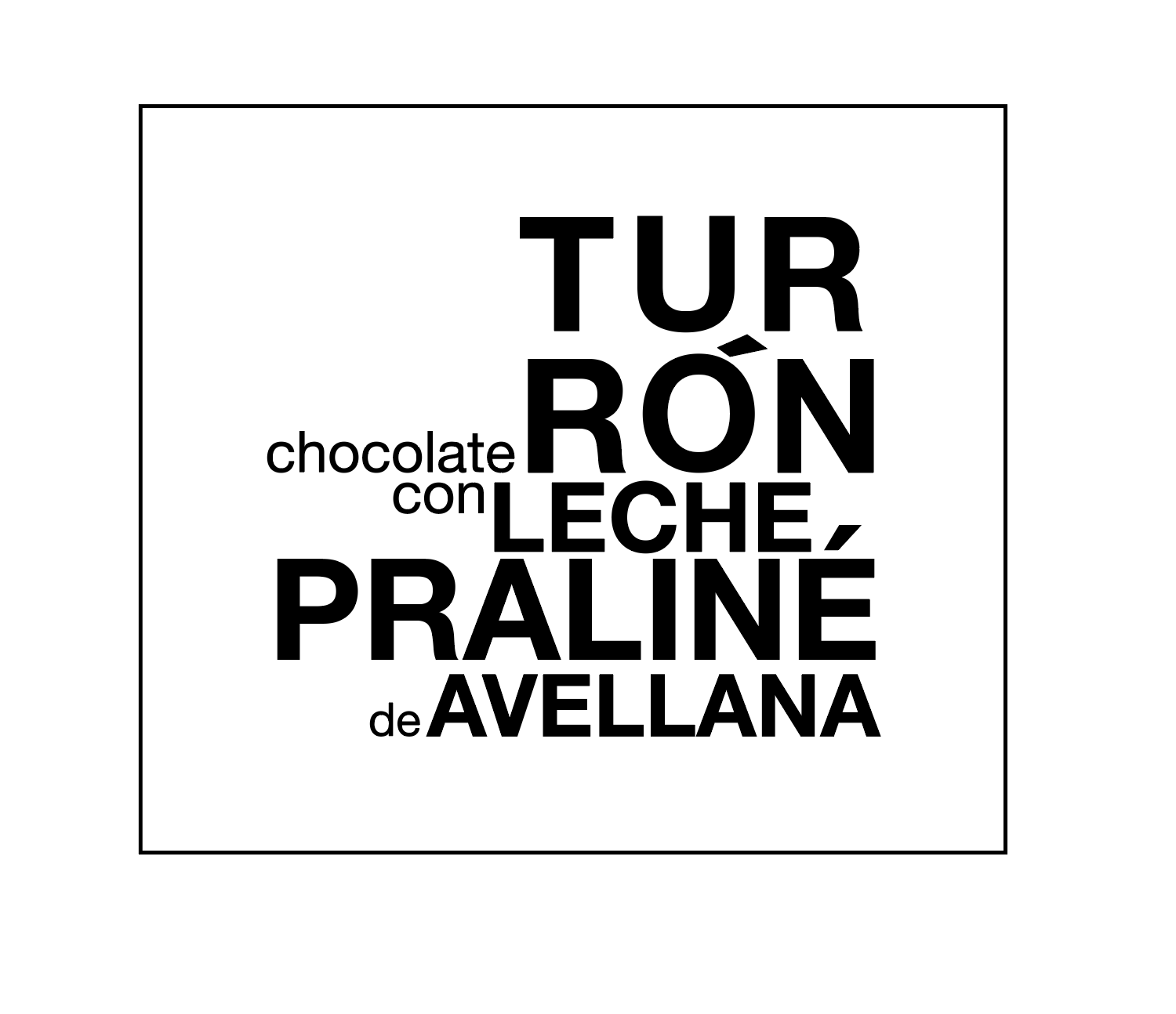 TURRÓN PRALINÉ AVELLANA