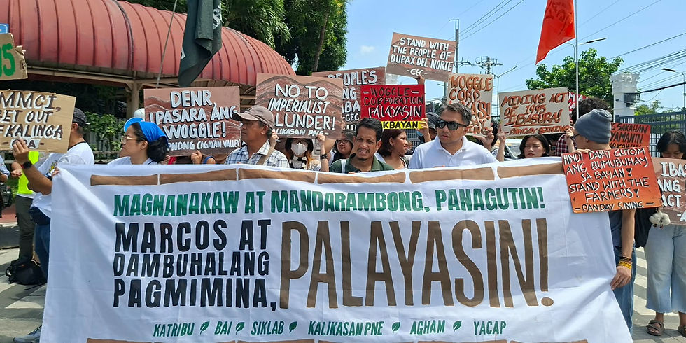 31 years of plunder and destruction is Enough! Scrap the 1995 Philippine Mining Act! End Imperialist Plunder!