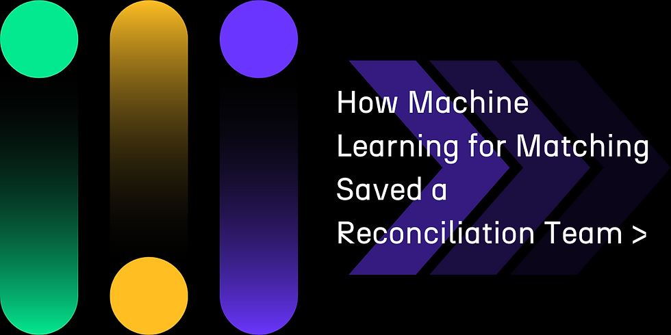 Retail Case Study: How Machine Learning for Matching Saved a Reconciliation Team