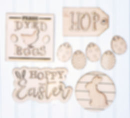 Hoppy Easter Tiered Tray DYI Kit