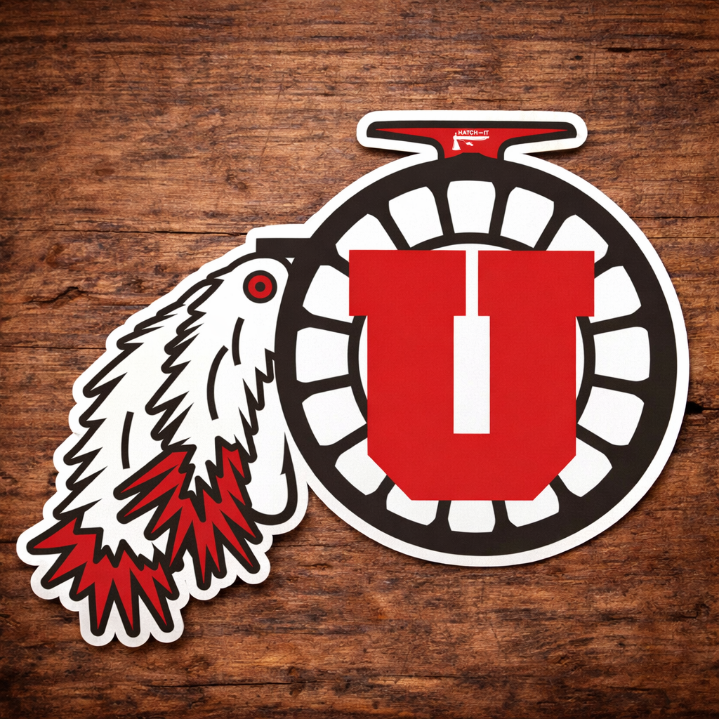 U - Reel and Streamer Sticker