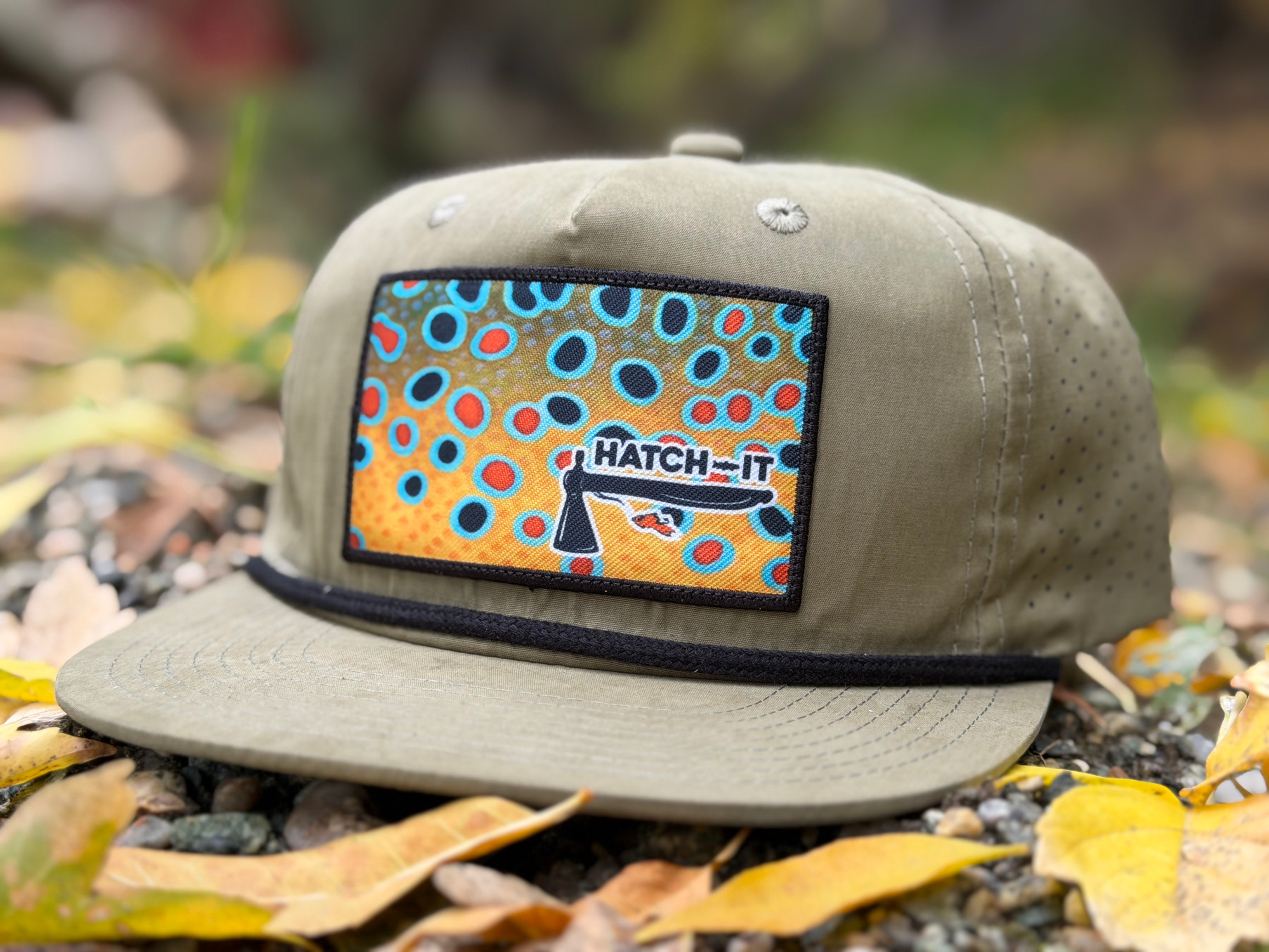 Brown Trout Patch Hat